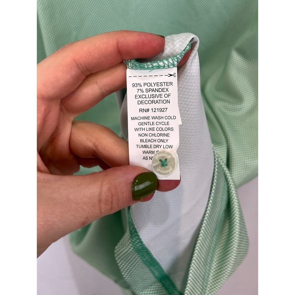 JOHNNIE-O Poe Polo Short Sleeve Golf Shirt  Size XL JMPO4110 Kelly Green - Picture 5 of 6